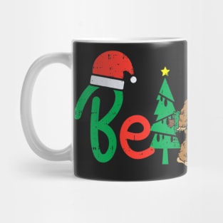 Believe Christmas Bigfoot Cryptid Unique Xmas Tee Mug